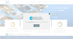 Desktop Screenshot of ifc-hydraulique.com